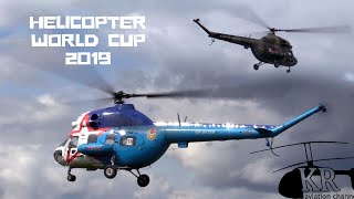 Mi-2 helicopters at Helicopter World Cup 2019, Konakovo