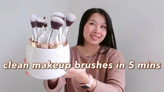 How to Clean Makeup Brushes at Home | the best & fast way!