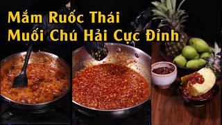 Công Thức Mắm Ruốc Thái Và Muối Chú Hải Cực Kì Ngon Chị Em Thèm Chua Bơi Hết Vào Đây | Việt Nể Vlog