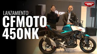 Lanzamiento CFMOTO 450NK