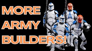 Hasbro announces more Star Wars Black Series Army Builders