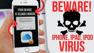 BEWARE! IPhone VIRUS  / Phishing ATTACK! IOS 11.1 Confirmed Working!