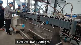 High Efficiency Soya Meat Chunks Nuggets Making Machine