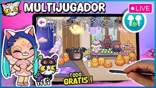 🎃 ¡GRATIS! Decoro una FIESTA de HALLOWEEN para mis suscriptores en Avatar World 👻✨ Lilicat