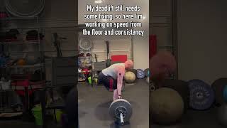 Strongman Speed Deadlifts #shorts #shortsfeed #shortsyoutube #deadlift #subscribe