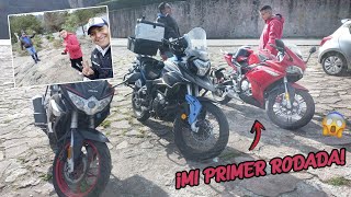 Así fue MI PRIMERA RODADA en MOTO 🏍🔥 | LeoBiker