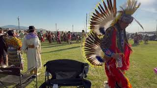 Grand Entry Friday Night Rocky Boy Powwow 2024