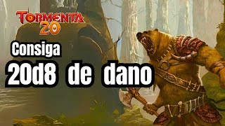 [Combo] Herança de Urso + Bárbaro = Urso de Machado em Tormenta 20