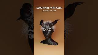 Hair Dynamics in Blender | Ultimate Guide🔥 #hairsimulation #3danimation #hairdynamics