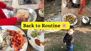 Shadi khatam hogai| Back to routine work |Pakistani mom routine || How I manage my routine work ||🌸