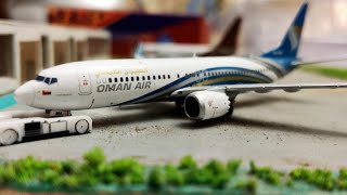 Oman Air 737Max8 JC Wings 1:400 unboxing.