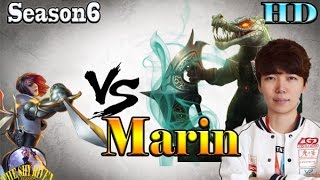 [LGD Gaming] MaRin- Renekton vs fiora lol korea season 6 game play (jan,7/2016)