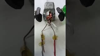 Running a dc motor without the outer case 🔋🔌 #diy #science #dcmotor #shorts #youtubeshorts