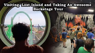 Visiting Lost Island Theme Park with Buzzed Bars and Enjoying an Awesome Backstage Tour