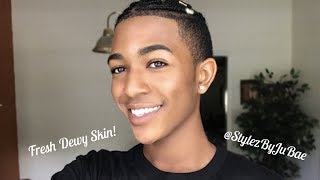 How to get natural dewy skin (WITHOUT MAKEUP) || StylezByJubae