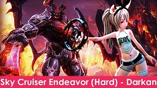 【TERA】「Sorcerer」Sky Cruiser Endeavor (Hard) - 3rd Boss Nightmare Darkan