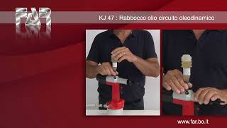 KJ47 - Rabbocco olio nel circuito oleodinamico