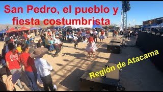 San Pedro en Atacama, cerca de Copiapó: Pueblo, vida y feria costumbrista