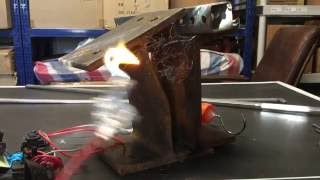 Burn copper with plasma