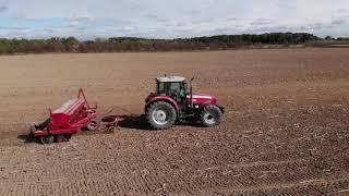 Árpa vetés| Massey Ferguson 5465- IH6200