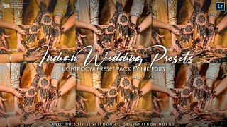 6 Indian Wedding Presets for Lightroom | Free Preset Download | Nik Edits