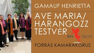 Gamauf Henrietta: Ave Maria/Harangozz testvér (Forrás Kamarakórus)