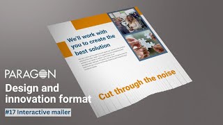 Design and innovation format - interactive mailer