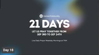 21 Days of Prayer - Day 18