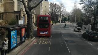 Full journey on Abellio London route 49 White City-Clapham Junction (2475, SN64DEZ)