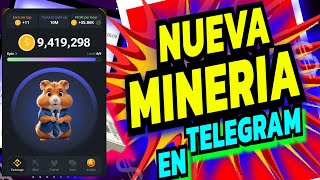 NUEVA OPORTUNIDAD !!! NUEVO BOT de MINERIA en TELEGRAM - GANAR HACIENDO CLICK