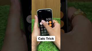 iPhone Calculator Trick ! #viral #iphonehack #calculator #iphonetips #trending #reels #apple #iphone