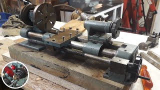 My smallest lathe upgrade - #1: Making a new cross-slide