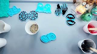 149/ Make Some  Resin Halloween Earrings With ME! #diy #resincrafts #tutorial