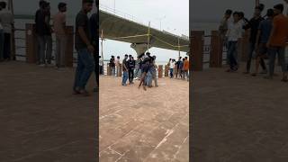 Bach gye bhaiya 😨😶 #stuntvideo #viralvideo #shorts