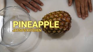 QUICKEST & EASIEST Way to cut a Pineapple | In Nepali