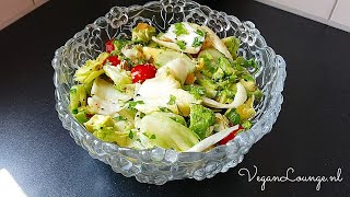 GEWICHTSVERLIES SALADE RECEPT🥗SUPER GEZOND🌞🌿EN VULLEND OM EEN DIEET LANGER VOL TE HOUDEN!💪