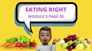 Quantifiers | Eating Right Module 5 | English Year 4