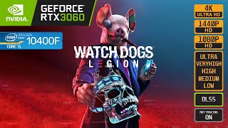 WATCH DOGS LEGION - RTX 3060 - i5 10400F