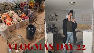 VLOGMAS | early birthday celebration + last minute xmas shopping