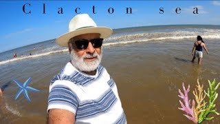 "Exploring Clacton-on-Sea Beach by Anjum Food and Travel: Sun, Sand, and Scenic Views"