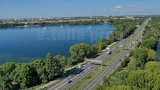 Rocade Bordeaux lac drone