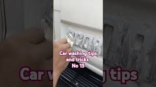 car washing tips and tricks no-15 | crome cleaner #automobile #carcleaning #autowash