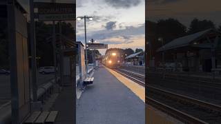 MBTA on a fine evening #mbta #commuterrail