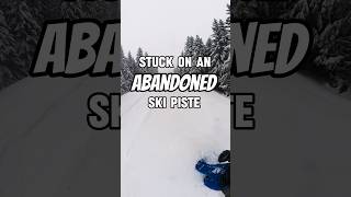 I Could Not Move Anymore! 😮🏂 #snowboarding #powdersnow #skiing #fail #snowsports #adventure