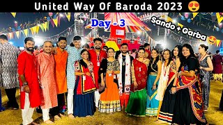 United Way Baroda 2023 | Day 3 | Atul Purohit Garba | Garba Mahotsav 2023