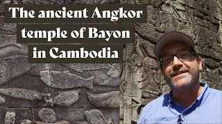 The ancient Angkor temple of Bayon in Cambodia