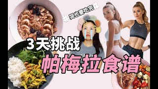 3天挑戰「帕梅拉」健身食譜，瘦了嗎？附9個帕姐中文食譜教程，ate like Pamela Reif for 3 days