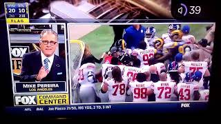 3 Players Ejected From The Game For Fighting Saint Louis Rams Vs New York Giants Game 2014 Week 16