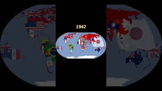 Evolution of world 🌍 (2024-117AD) #history #map #countries #war #world