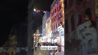 Istiklal at night, ISTANBUL